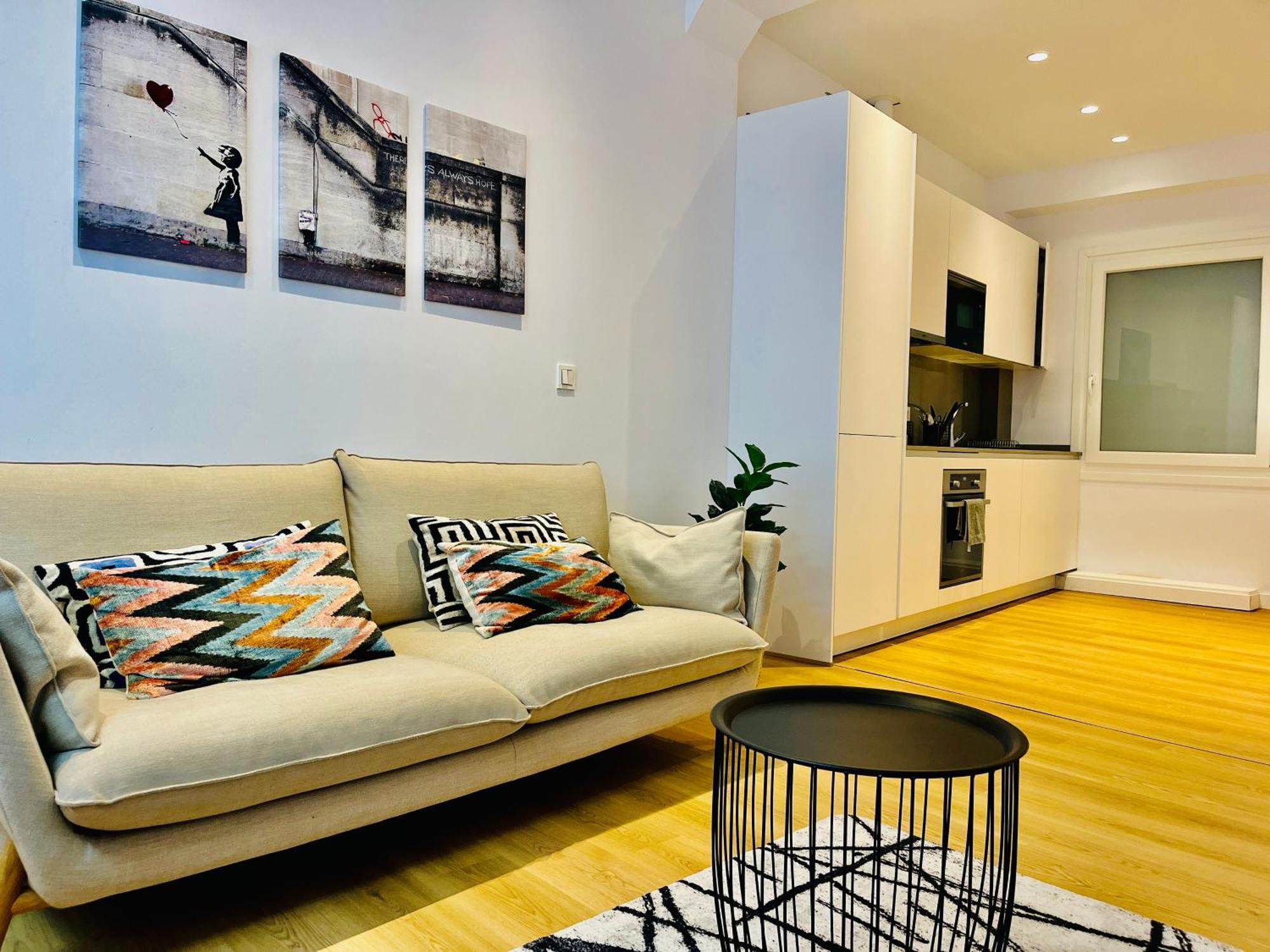 Sagues Beach Apartment サン・セバスティアン エクステリア 写真